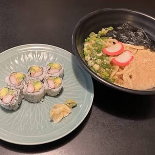 Sushi Roll & Tanuki Udon