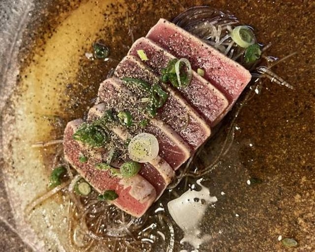 Tuna Tataki.