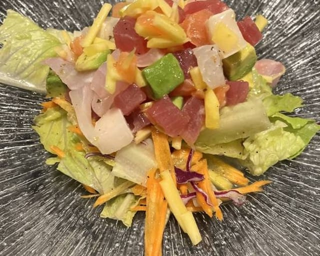 Sashimi Salad.