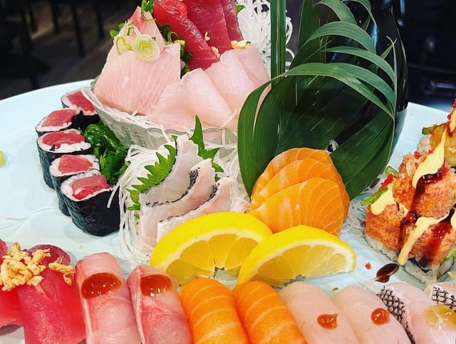 Sushi & Sashimi Combo Omakase.